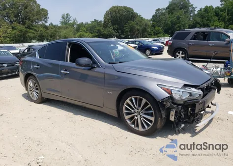 2020 Infiniti Q50 Pure z USA, uszkodzony, nr VIN JN1EV7AP1LM206438